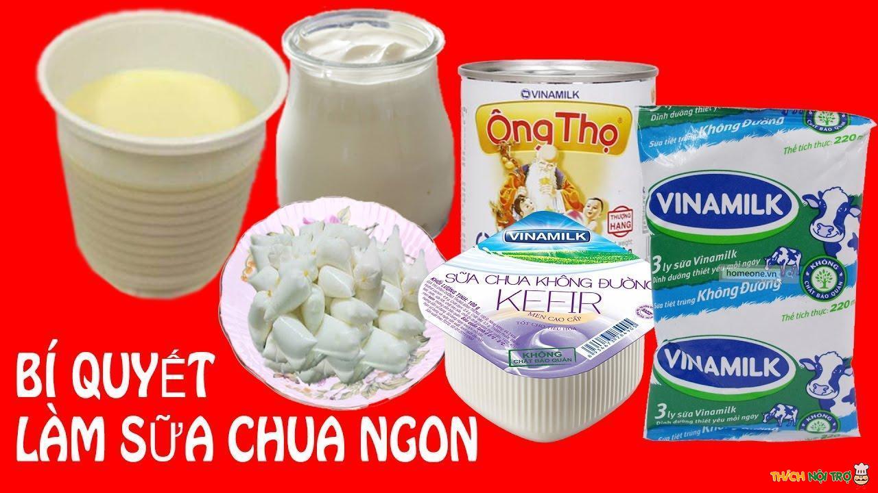 Bí quyết để mẹ làm sữa chua (yaourt) thơm ngon, sánh mịn tại nhà